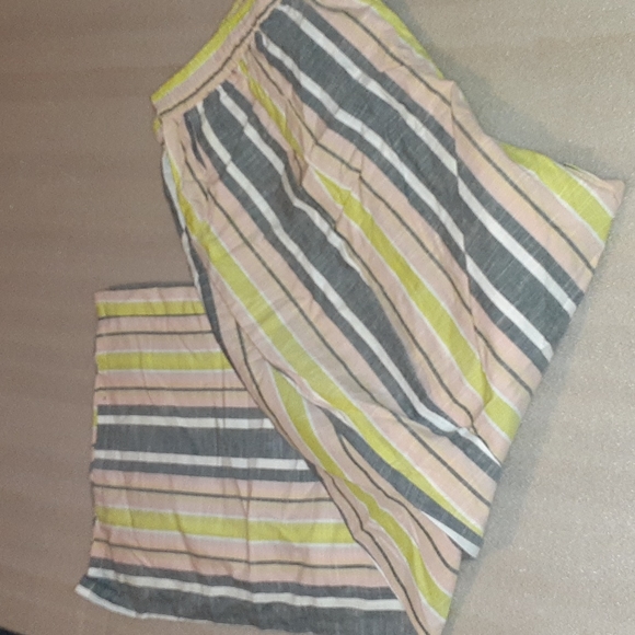 LIZ BANKS LIMITED WIDE LEG LOUNGE PANTS WITH ADJUSTABLE WAIST IN SIZE 2X - Picture 1 of 11